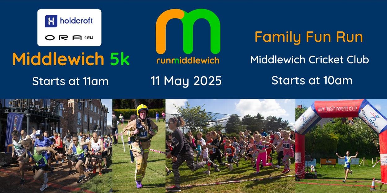 Middlewich 5k and fun run entry 2025